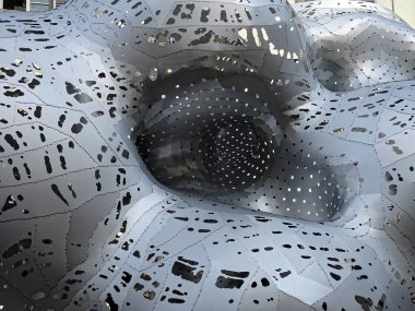 Milan Tasarım Haftası - Nisan 2023 - Marc Fornes 'in stüdyosunun devasa çelik tesisi Thevery many