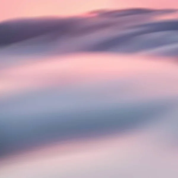 Roze Mist Golven Pastel Mistige Wolken Abstracte Patroon Natuurschoon — Stockvector