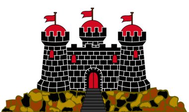 Edinburgh şehrinin bayrağı İskoçya