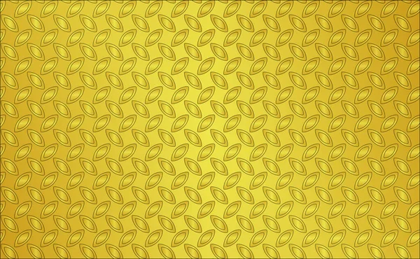 Patrón Fondo Banda Rodadura Metal Dorado Amarillo Aluminio Acero Descolorido — Archivo Imágenes Vectoriales