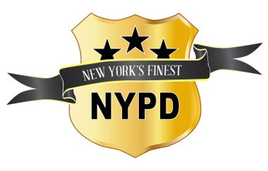 New York New York New York New York Polis Teşkilatı 'nın en iyi polis rozeti..