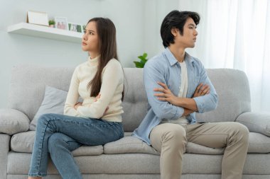 Divorce and quarrels. couples are desperate and disappointed after marriage. Husband and wife are sad, upset and frustrated after quarrels. distrust, love problems, betrayals. family problem.