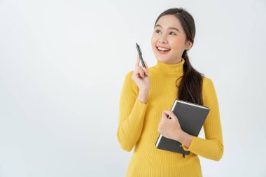 inspiration, writer, writing ,creative ,recreation for imagine, Beautiful Asia attractive young woman writing ideas on notebook, to do list, good thinking work, journalist, Stylish, Dream image, relax