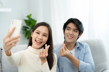 couple family smile and happy activity together, cuddling, warm hugs, young love, married couple, warm family. Husband and wife in love so fun in important days, celebrating
