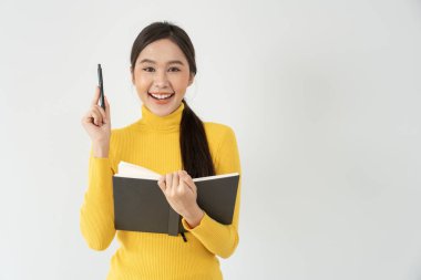 inspiration, writer, writing ,creative ,recreation for imagine, Beautiful Asia attractive young woman writing ideas on notebook, to do list, good thinking work, journalist, Stylish, Dream image, rela