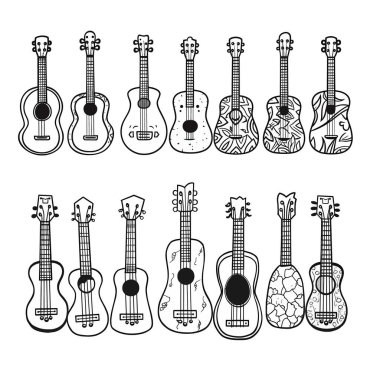 Müzik aletleri seti 