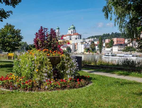 stock image View of the Cathedral of St. Stephen in Passau