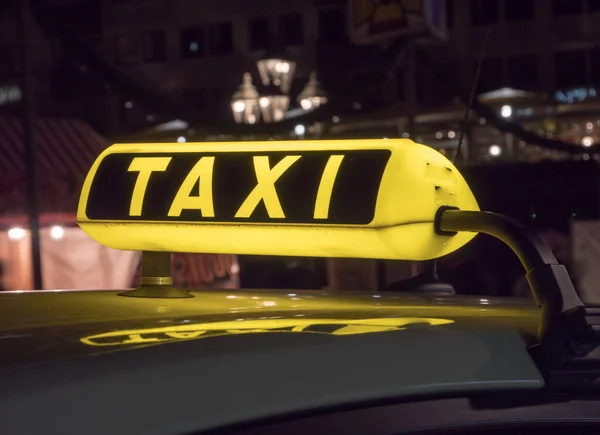 Taxischild Deutschland — Stockfoto