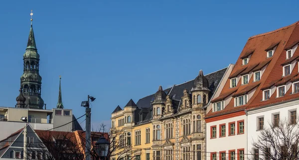 德国Zwickau市的全景 — 图库照片
