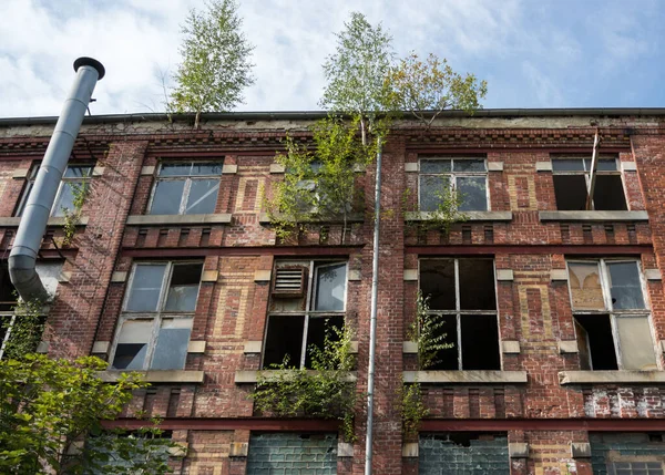 Antigua Fábrica Abandonada Alemania Oriental — Foto de Stock
