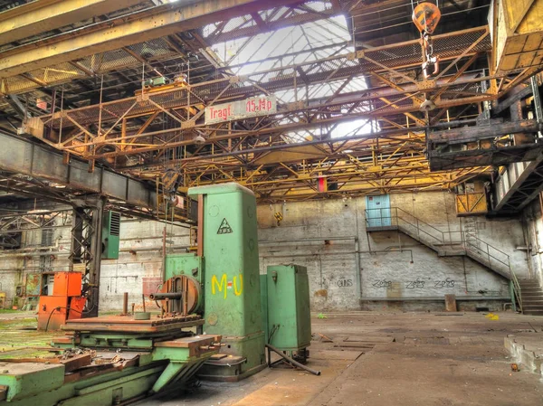 Stará Opuštěná Továrna Ndr — Stock fotografie