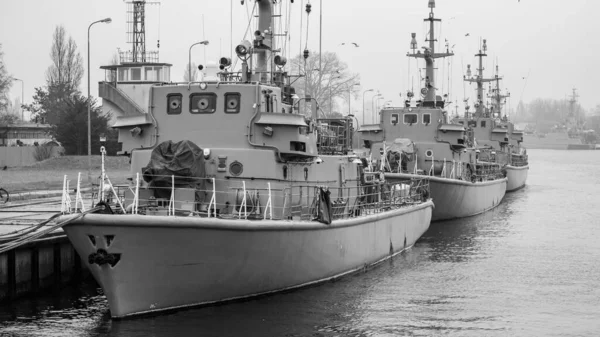 Військовий Корабель Гавані — стокове фото