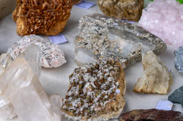 Mineral Stones Gem Stone Market — Stock Photo, Image