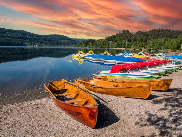 stock image At Lake Titisee in the Black Forest