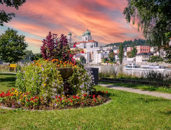 Stock image View of the Cathedral of St. Stephen in Passau