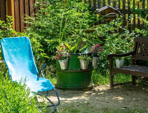 Hause Garten Entspannen — Stockfoto