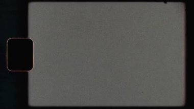 Flicker, Scratches ve Reel Dokularıyla Analog Super 8 Film Grain Overlay. Yüksek kalite 4k görüntü