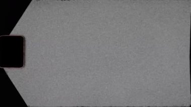 Süper 8 mm Sinematik Retro Film Kaplama Vintage Look with Real Dust Frame Damage and Grain. Yüksek kalite 4k görüntü