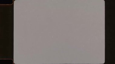 Retro 16mm Film Çerçevesi, Hafif Taneli Temiz Sınırlar ve Yumuşak Doku. Yüksek kalite 4k görüntü