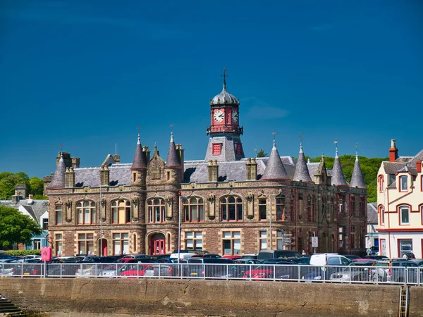 Stornoway Town Hall Sede Del Stornoway Town Council South Beach — Foto Stock