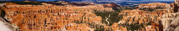 View Rim Trail Lower Inspiration Point Bryce Canyon National Park — Stock Photo, Image