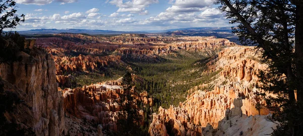 Panorama Landscape View Rim Trail Bryce Point Bryce Canyon National — Stock Photo, Image