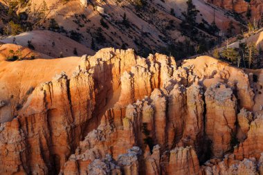 Bryce Kanyonu 'ndan Utah' taki Bryce Kanyonu Ulusal Parkı manzarası.