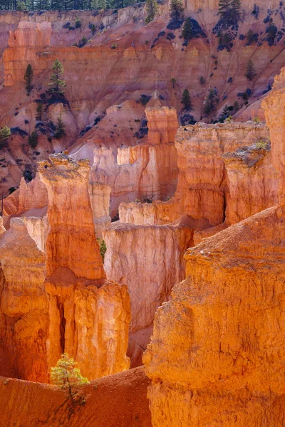 Formaciones Rocosas Hoodoos Queens Garden Trail Parque Nacional Bryce Canyon —  Fotos de Stock