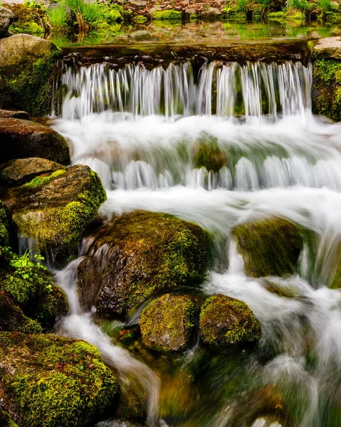 Fern Spring Waterfall Southside Drive Yosemite Valley Yosemite National Park — Fotografia de Stock