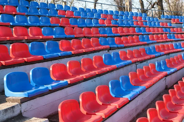 Assentos Bleacher Estádio Speedway — Fotografia de Stock