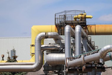 Boru hattının güç istasyonu