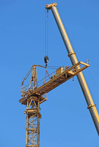 Tower Crane Assembly Sky — Stock Photo, Image