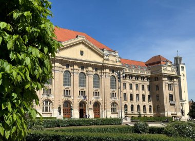 Macaristan 'ın Debrecen şehrinin inşası