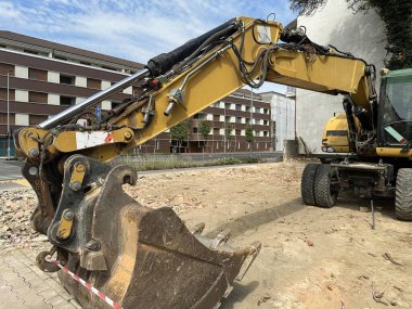 Kazı makinesinin bir parçası