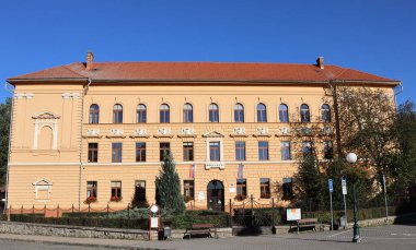 Slovakya 'nın Kezmarok şehrindeki eski bina