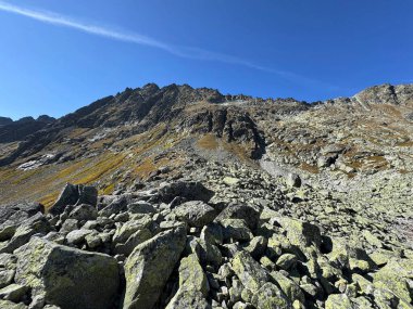 Slovakya Tatra dağında Lorenz ghat