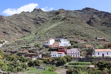 İspanya 'nın Tenerife adasında bir dağ