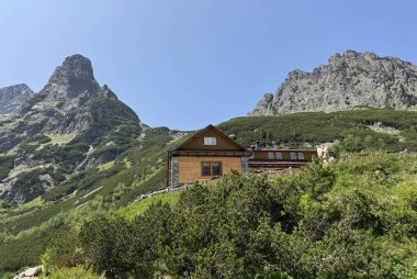 Tatra dağındaki turist evi.