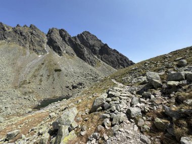 Tatra dağındaki kayalar