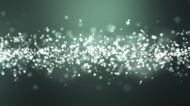 Video Animation Light Particle Bokeh Abstract Background Seamless Loop Christmas — Video
