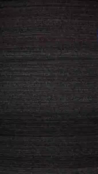 Вертикальна Відео Анімація Дисплея Дефектами Шумом Абстрактний Фон — стокове відео