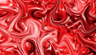 Illustration of a holographic neon foil with red color gradient. Abstract background. - Holographic foil.