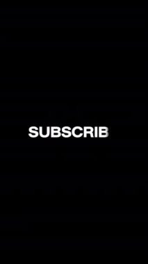 Siyah bir zemin üzerinde beyaz olarak abone başlığı animasyonunun dikey video animasyonu - kusursuz döngü. Video günlüğü için uygun. 