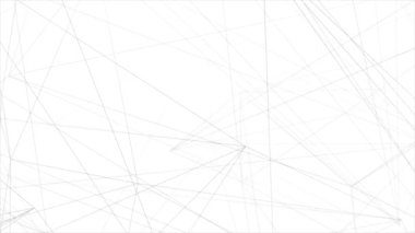 Geometrik çizgiler desenler oluşturmak için birbirleriyle kesişir.