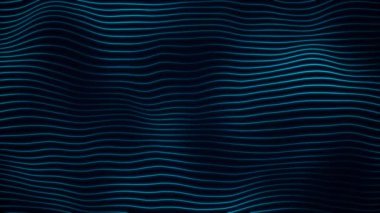 Soyut mavi dalga arkaplanı, mavi ve mavi tonlarında dalga arkaplanı