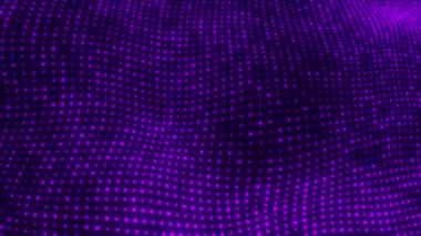 Küçük karelerin mor soyut arkaplanı, 4k içinde hareket eden arkaplan