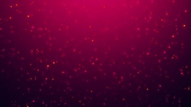 Kutlama parçacıkları, düşen parçacıkların parlak soyut arkaplanı, 4k oluşturma