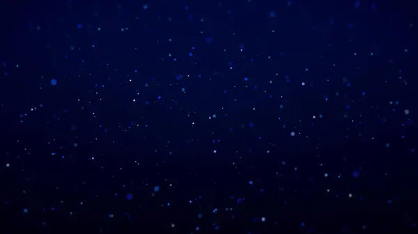 Soyut mavi parçacık arkaplanı, koyu mavi arkaplan