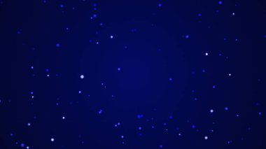 Koyu mavi arkaplanda mavi ve mor parçacıklar