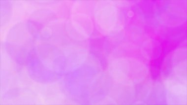 Bokeh etkisine sahip pembe soyut gradyan arkaplan, dinamik parçacık animasyonu, sunumlar için uygun, 4k video tasarımı.